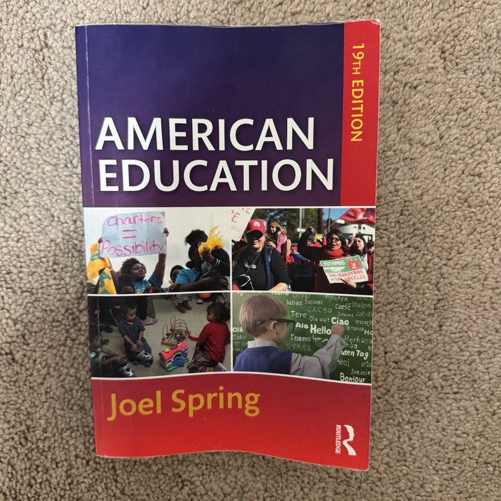 American Education 19th Edition Book